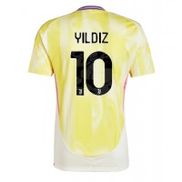 Camiseta Juventus Kenan Yildiz #10 Segunda Equipación Replica 2024-25 mangas cortas